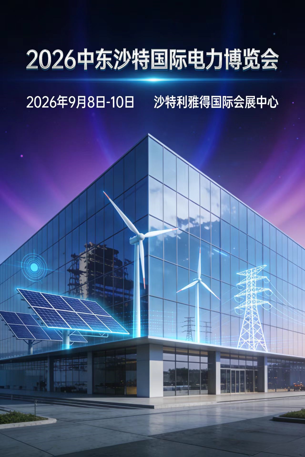 利雅得电力展|2026中东沙特国际电力展
