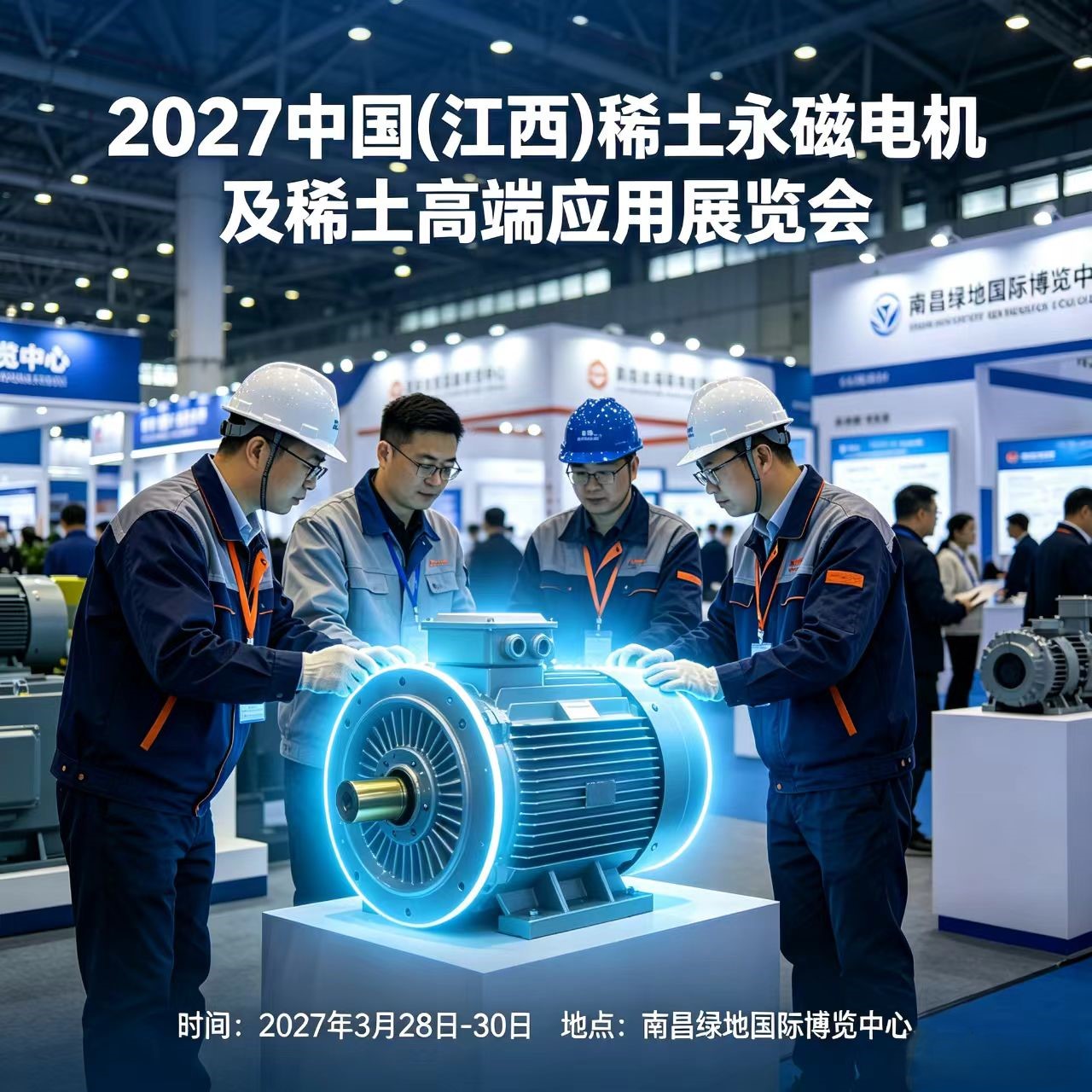 稀土王国|2027中国江西稀土永磁电机及稀土高端应用展览会